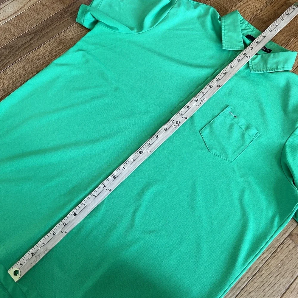 RLX Polo Shirt‎ Mens Large Green Ralph Lauren Golf Performance